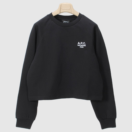 아페쎄 여성 OONA 스웨트셔츠 COGVG F27854 LZZ BLACK