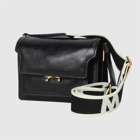 마르니 소프트 미니 트렁크 백 SBMP0075Q5 P2644 00N99 BLACK