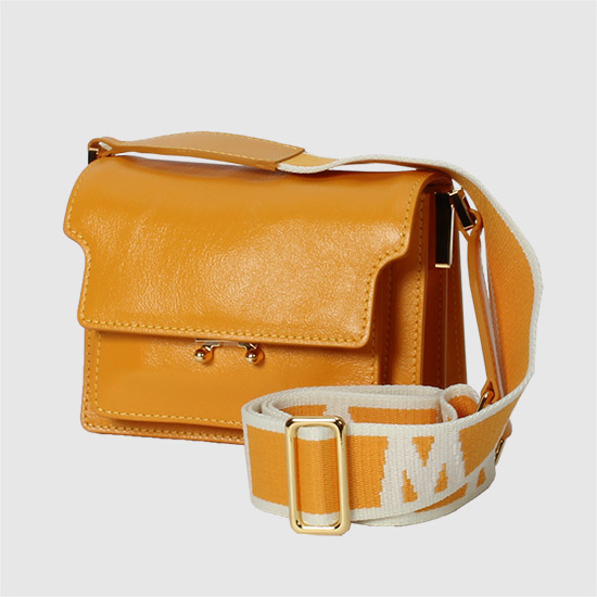 마르니 소프트 미니 트렁크 백 SBMP0075Q5 P2644 00R31 LIGHT ORANGE