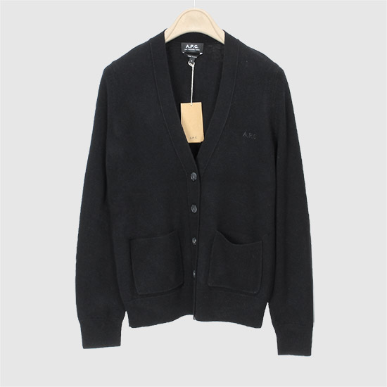 아페쎄 LOUISA Women's Wool Cardigan WVBBY F22239 LZZ BLACK