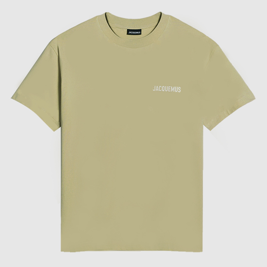 자크뮈스 여성 로고 반팔 티셔츠 216JS207 2480 530 LIGHT KHAKI
