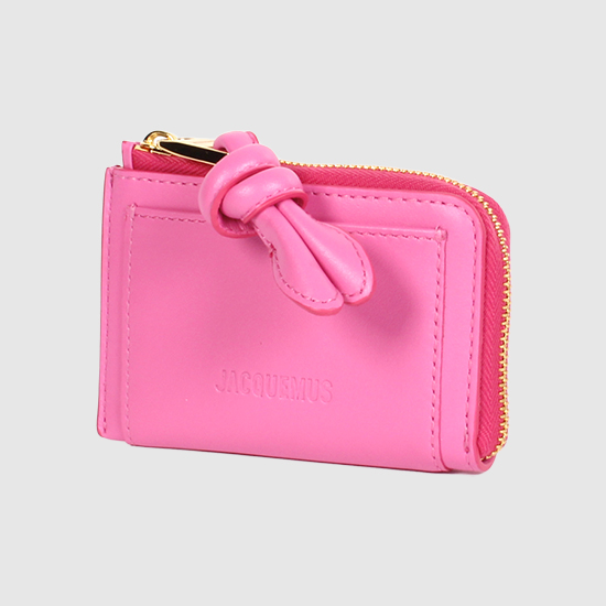 자크뮈스 LE PORTE 카르트 투르니 카드 지갑 241SL130 3060 434 NEON PINK