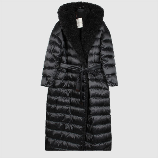 막스마라 The Cube NOVEM 노벰 발수 Reversible Padded Jacket 003 NERO