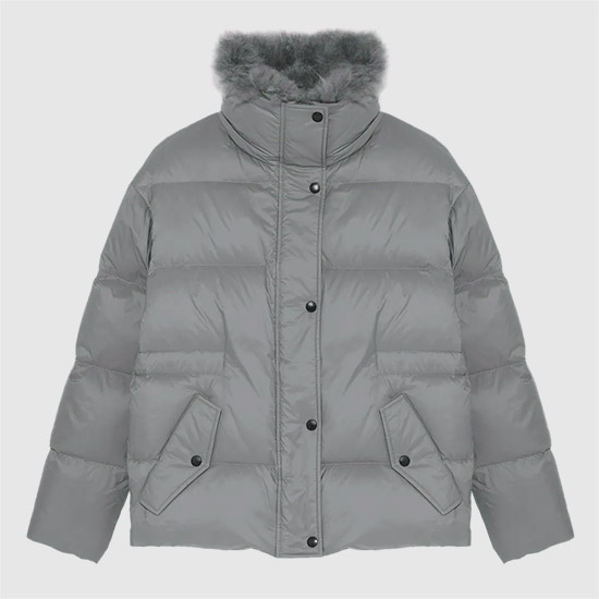 이브살로몬 램스울 트리밍 다운 패딩 FV02565M07W A9055 CHARCOAL