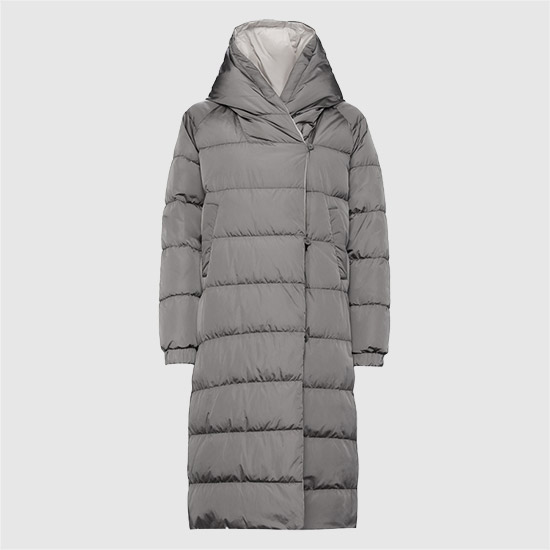 막스마라 The Cube 스베바 발수 Reversible Padded Jacket SVEVA 002 MEDIUM GREY