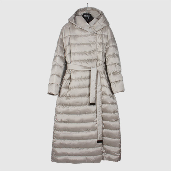 λ§μ€λ§λΌ The Cube λ
Έλ²¨λ‘ Reversible Long Padded Jacket NOVELO 009 STONE