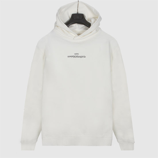 메종 마르지엘라 Logo Embroidered 후디 Sweatshirt S50GU0167 S25503 961 WHITE