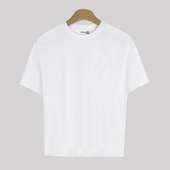 오라리 Women's 피마 Cotton Jersey T-Shirt A25ST03PC WHITE