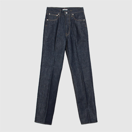 오라리 Women's 하드 Twist 5P Denim Pants A00P02DM INDIGO