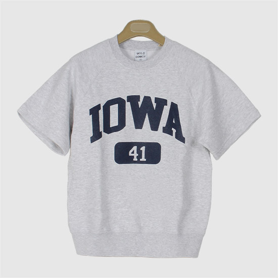 ์์ผ๋๋ํค ์์ด์ค์ Raglan Sweatshirt IOWA 41 HEATHER GREY