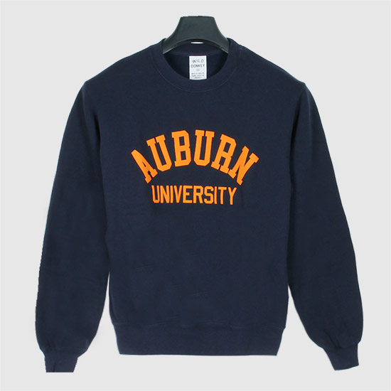 와일드동키 오번 크루넥 스웨트셔츠 AUBURN LSW DEEP NAVY