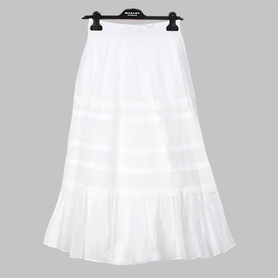 이자벨 마랑 DIYA 디야 스커트 JU0239FB B3J04E 20WH WHITE