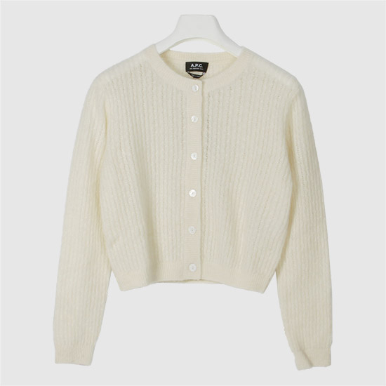 아페쎄 MILO 밀로 가디건 WPABE F22246 AAC OFF WHITE