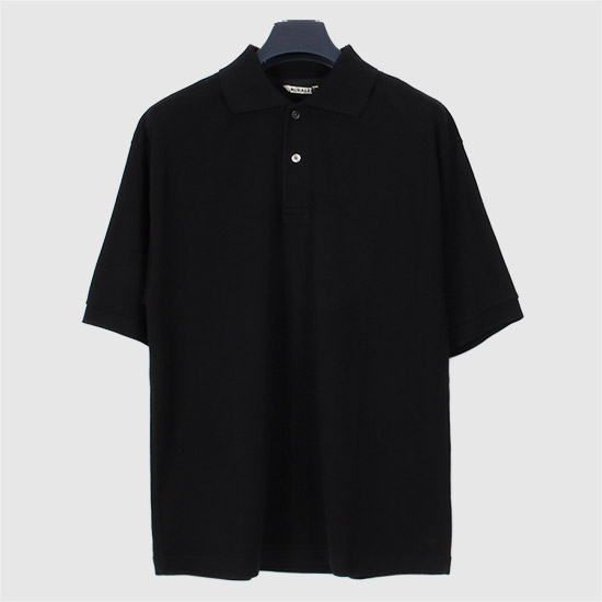 오라리 남성 코튼 폴로 티셔츠 A25SP01SK DARK NAVY