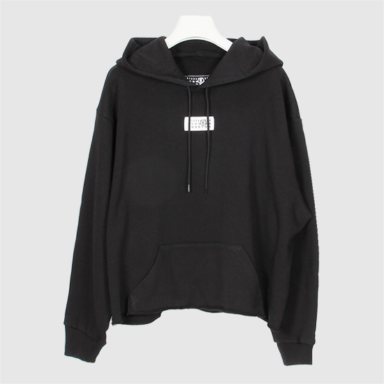 MM6 메종 마르지엘라 여성 후드 스웨트셔츠 S52GU0234 M25025 900 BLACK