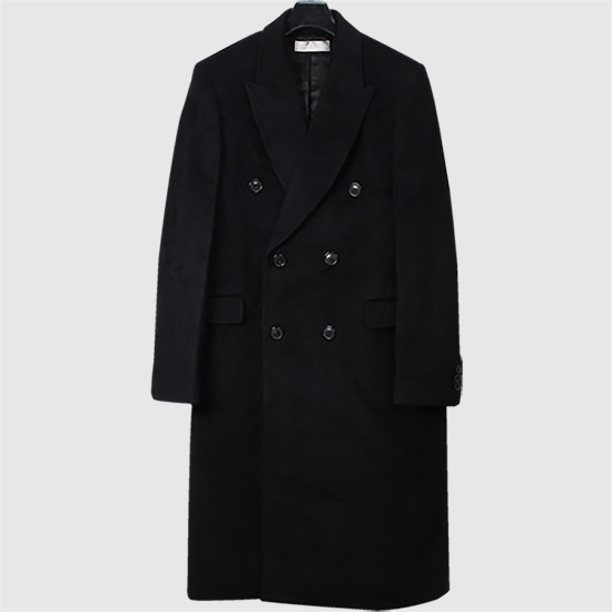 아워레가시 웨일 코트 M4201WB BLACK HAIRY WOOL