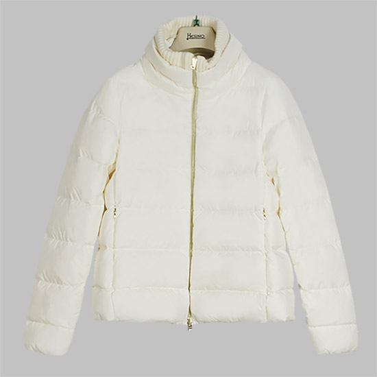 에르노 여성 나일론 샤모니 다운 패딩 자켓 PI002109D 12004Z 1000 WHITE