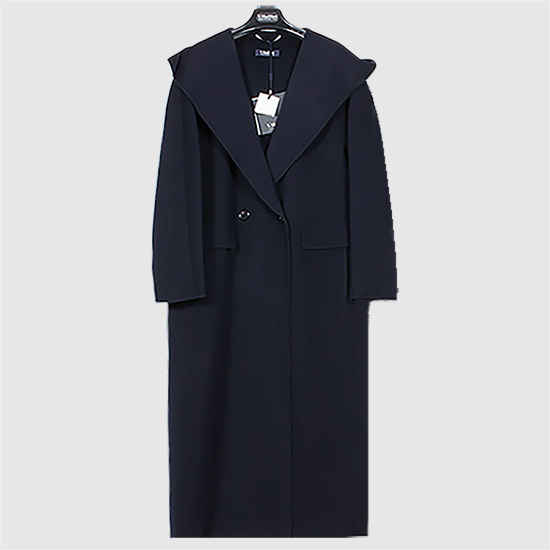 S๋ง์ค๋ง๋ผ ์นด์์ ๋ฒ์ง์ธ Coat CASSIA 081 NAVY