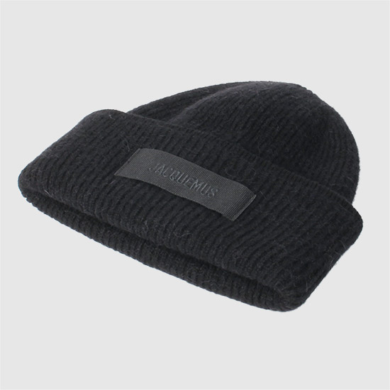 자크뮈스 그로그랭 로고 비니 ACU00666AK00227 990 BLACK