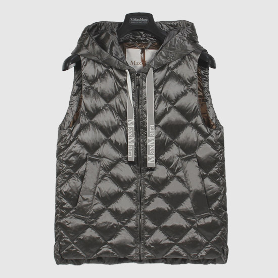 ๋ง์ค๋ง๋ผ The Cube ์คํ์ด์ค์ง ๋ฐ์ Vest Padded Jacket SPACEGI 001 MEDIUM GREY
