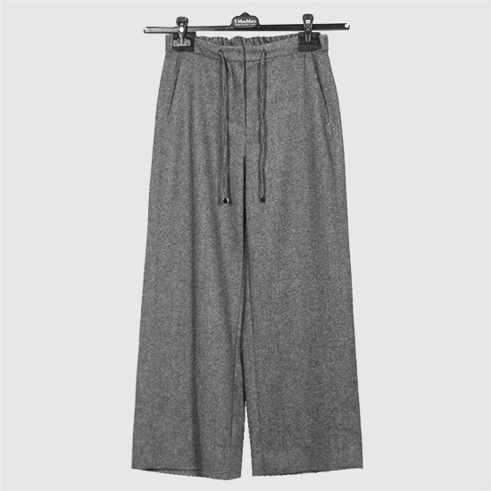 S๋ง์ค๋ง๋ผ ๋ฆฌ๋น์ค Wool Cashmere Pants LIVIO 002 MELANGE GREY