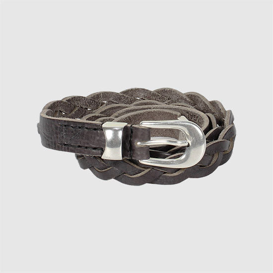 아워레가시 2 CM 브레이디드 벨트 A4258BSC SOFT COAL