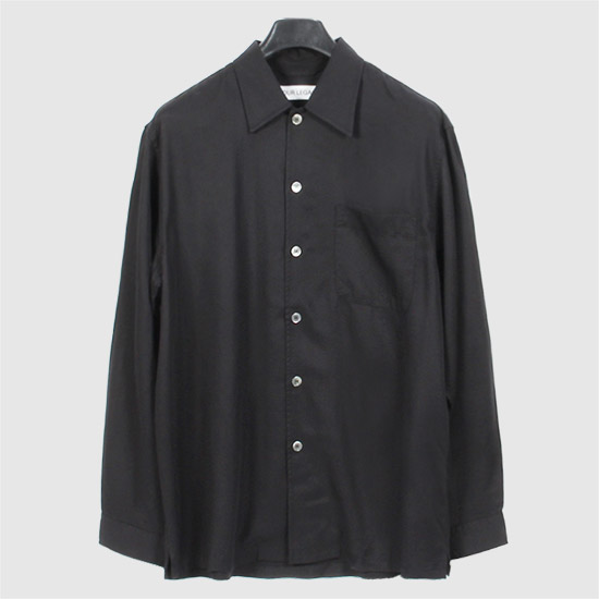 아워레가시 남성 에브리 셔츠 M2262EDB DRAPING BLACK LYOCELL