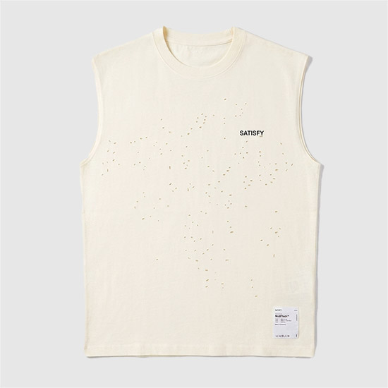 새티스파이 남성 모스테크 머슬 티 11005 12A02 AGED GREY