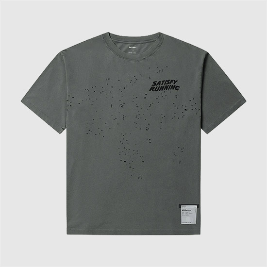새티스파이 남성 모스테크 티셔츠 11006 01A08 FADED BLACK