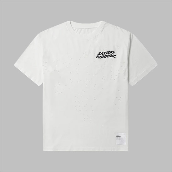 새티스파이 남성 모스테크 티셔츠 11006 11108 OFF-WHITE