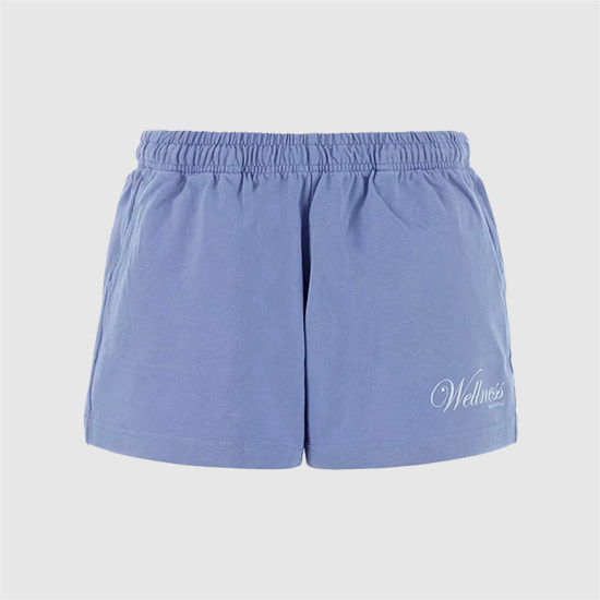 스포티앤리치 여성 에비뉴 디스코 쇼츠 팬츠 SH03776083BL43 PERIWINKLE