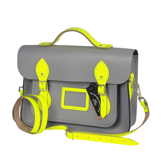 더 캠브리지 사첼 컴퍼니 DESIGNER 13\" in ALLOY/YELLOW