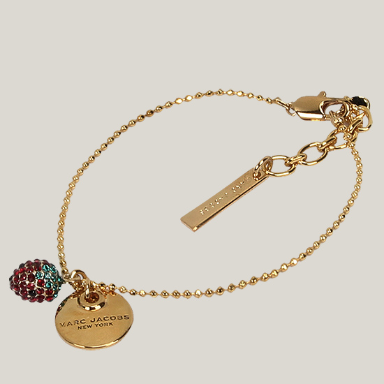 마크제이콥스 스트로베리 참장식 Chain Bracelet M0009089 710 GOLD