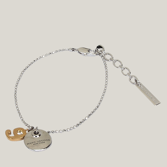 마크제이콥스 나인 참장식 체인 팔찌 M0009091 040 SILVER