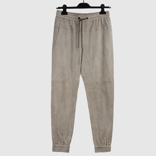 브루넬로 쿠치넬리 Women's Suede Pants M0W30P1807 C6319 BEIGE