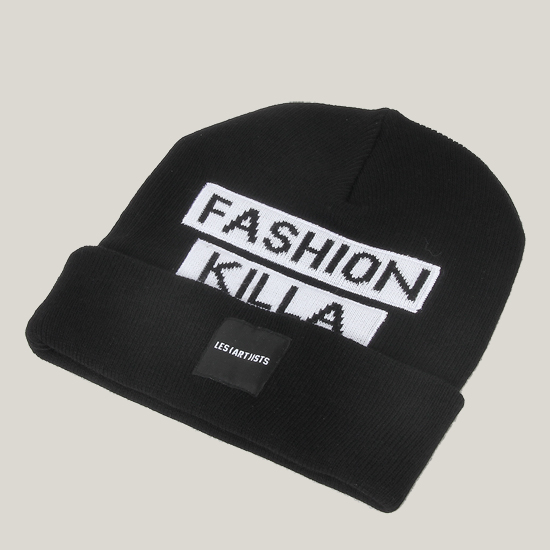 레스 아티스트 FASHION KILLA 비니 LA03BEA42BK BLACK