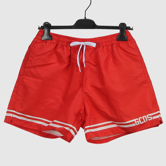 GCDS 로고 남성 수영복 20006 03 RED