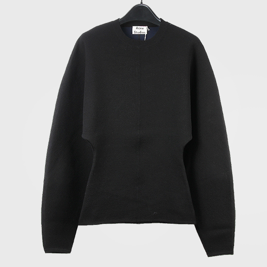 아크네 여성 KONSTANZE COMPACT 울 니트 A60151 BLACK