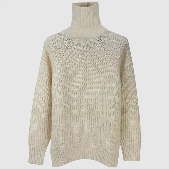 μ΄μ벨 λ§λ TONYA Women's Turtleneck Knit PU1349 011E 23EC ECRU