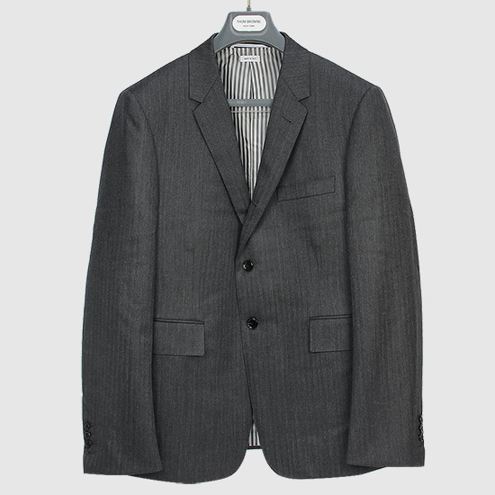 톰브라운 남성 헤링본 헤비울 클래식수트 MSC001A 05691 035 MED GREY