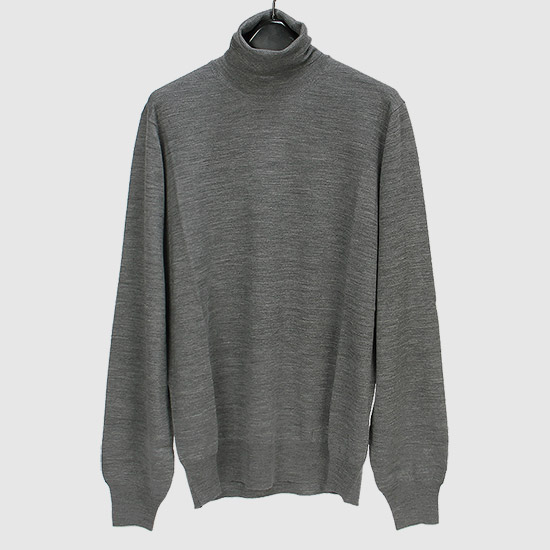 브루넬로 쿠치넬리 Men's Cashmere Silk Knit M2300103 CJ917 GREY