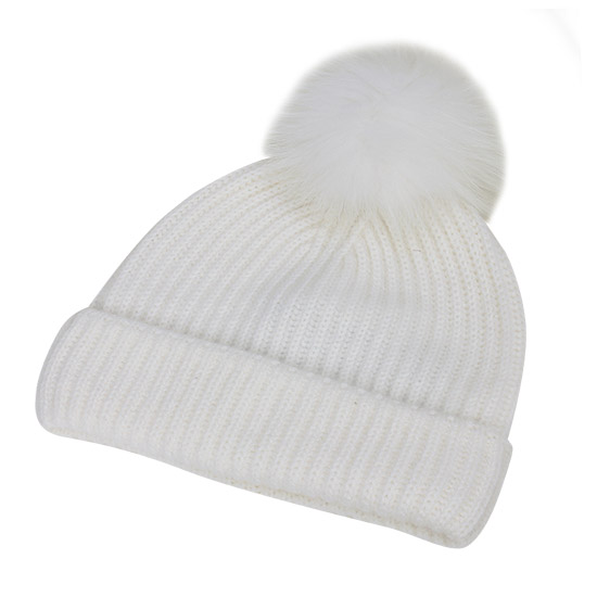์ด๋ธ์ด๋ก๋ชฌ Cashmere Beanie AA520XXCARD C11 IVOIRE