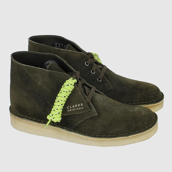ํด๋ฝ์ค Men's DESERT COAL Shoes 26161692 OLIVE SUEDE