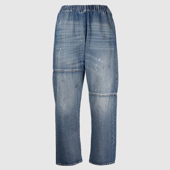 MM6 메종 마르지엘라 Vintage Washed Denim Pants S52KA0350 S30460 989 DENIM