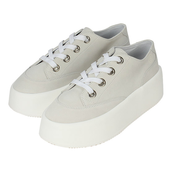 MM6 메종 마르지엘라 6 Platform Sneakers S59WS0162 PR047 T1003 LIGHT GREY