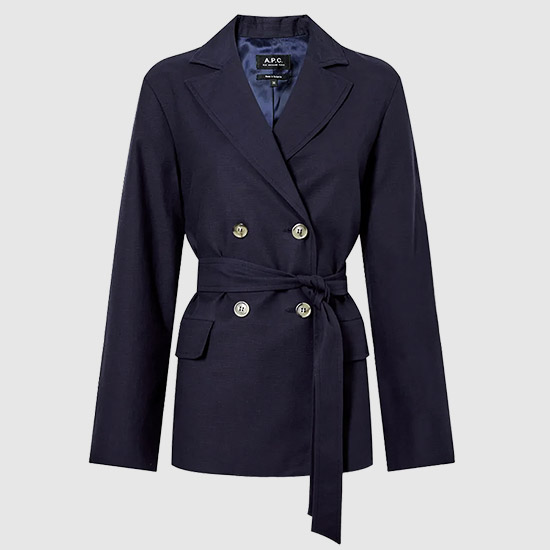 아페쎄 여성 MEREDITH 자켓 LYAAQ F03162 IAK DARK NAVY