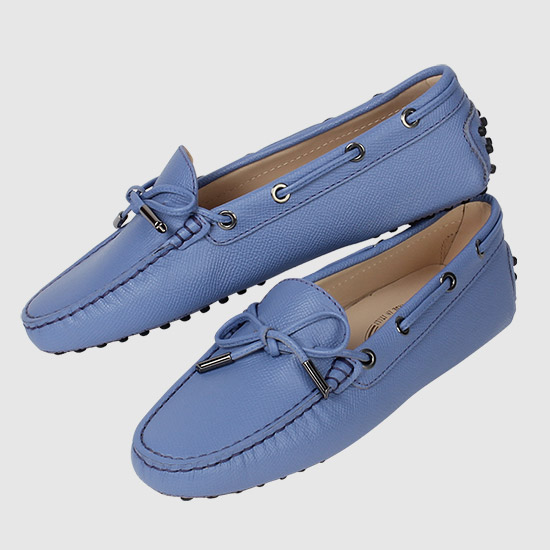토즈 여성 라세토 고미노 드라이빙 슈즈 XXW0FW050306VA L016 MID BLUE