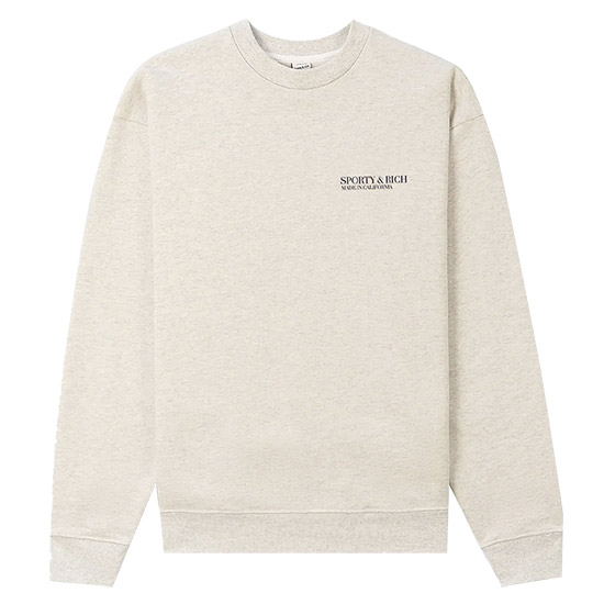 스포티 앤 리치 CALIFORNIA 스웨트 셔츠 CR465HO HEATHER OATMEAL
