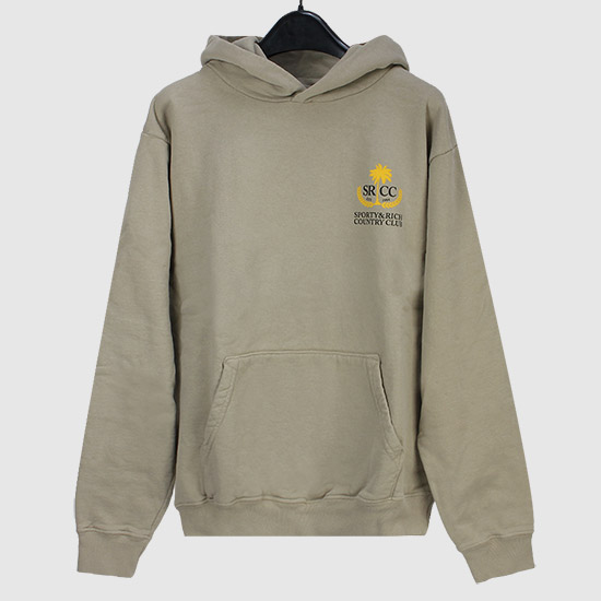 스포티 앤 리치 COUNTRY CLUB 후드 스웨트 셔츠 HO451EL ELEPHANT