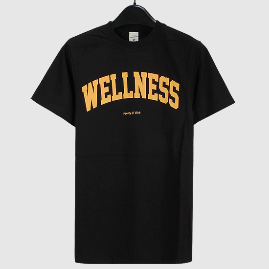 스포티 앤 리치 WELLNESS IVY 반팔 티셔츠 TS463BK BLACK